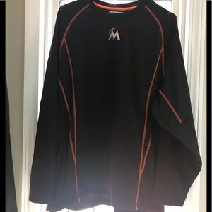MLB Miami Players Long Sleeve Therma Jersey